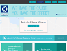 Tablet Screenshot of newaygovolunteer.org
